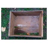Two Vintage Wooden Crates – Including Barq’s Root Beer