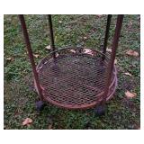 Rolling Plant Stand – 30" Tall x 18" Diameter