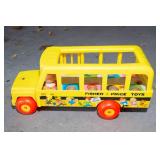 Vintage Fisher-Price Toys – School Bus (1965) & Pull-a-Tune (1964)