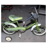 Vintage Green Hedstrom Tricycle