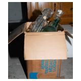 Vintage Decanters & Unique Empty Liquor Bottles