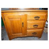 Oak Wash Stand Table – Excellent Condition