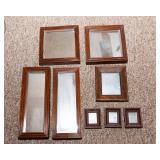Variety of Small Vintage Wall Mirrors
