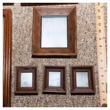 Variety of Small Vintage Wall Mirrors
