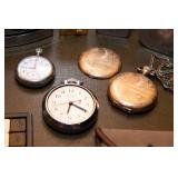 Assorted Vintage Timepieces and Accessories