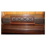 Vintage Wurlitzer Roll-Top Piano with Bench – 57"W x 24"D x 36"T