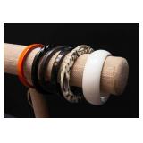 Set of 6 Plastic Bangles – Possibly Bakelite