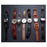 Large Lot of Fossil Watches – Some Vintage