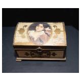 Musical Jewelry Box with Contents