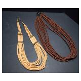 Lot of Four Chunky Beaded Necklaces