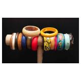 Large Variety of Wooden Bangles