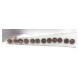 Northern States Power Co (NSP) Pole Copper Nails 1930-1941