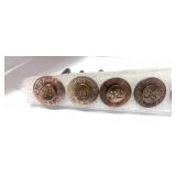 Northern States Power Co (NSP) Pole Copper Nails 1930-1941
