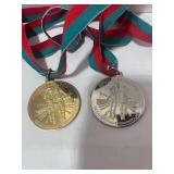 3 Special Olympics Metals Gold, Silver and Bronze