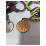 3 Special Olympics Metals Gold, Silver and Bronze