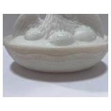 Vintage Flaccus Glass Co. The American Hen Eagle on Nest