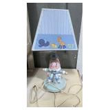 Vintage Humpty Dumpty Wooden Lamp