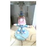 Vintage Humpty Dumpty Wooden Lamp