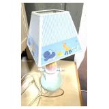 Vintage Humpty Dumpty Wooden Lamp