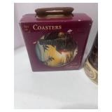 Terry Redlin Stein and Coasters