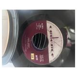 MCM Record Holder for 45s Plastic w/Records