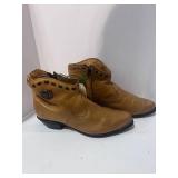 Soft Leather Capezio Ankle Boots 9 1/2