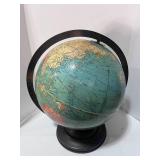 Vintage 10" Standard Globe Made by Replogle Globes