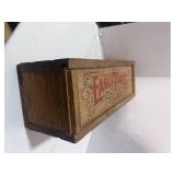 Nice 12" Wooden Box Slide Lid