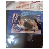 Two Autographed Grease Photos, Advertising Piece and Sheet Music