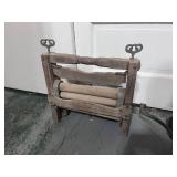 Antique Wooden Washing Machine Wringer
