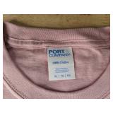 Port & Company Weekend Forecast Beer T-Shirt XL Pink - New *P