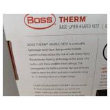Boss Therm Base Layer Heated Vest Size S - Brand New *P