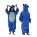 Stitch Kids Onesie Pajamas or Costume, Size Large - Brand New