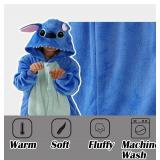 Stitch Kids Onesie Pajamas or Costume, Size Large - Brand New
