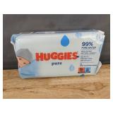5 Packs of Huggies Pure Baby Cleansing Wipes, 56 in Each - Brand New