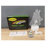 FlyonSea Star Wars Mandalorian Night Light with Remote and USB Cable - Brand New