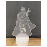 FlyonSea Star Wars Mandalorian Night Light with Remote and USB Cable - Brand New
