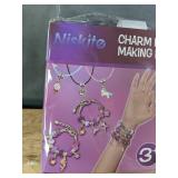 Niskite Charm Bracelet Making Kit for Kids, Ages 3+ - Brand New