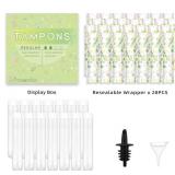 14 Tampon Flask Set - Hidden Alcohol Containers - Brand New