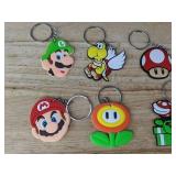 14 Super Mario Brothers Keychains - Brand New