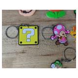 14 Super Mario Brothers Keychains - Brand New