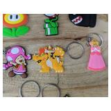 14 Super Mario Brothers Keychains - Brand New