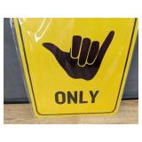 Good Vibes Only 8" x 12" Metal Sign - Brand New