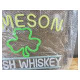 Jameson Irish Whiskey Neon Style LED 17" Bar Sign - Brand New