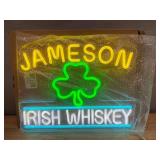 Jameson Irish Whiskey Neon Style LED 17" Bar Sign - Brand New