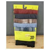 All in Motion Youth Cotton Blend Boxer Briefs 5-Pack, Size Small - Brand New