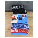 Hanes 5 Pair Tagless Boys Boxer Briefs Regular Length Size Medium 8-10 - Brand New