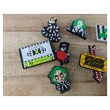 9 Brand New Beetlejuice Character Croc Charms