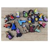 20 Brand New Disney Princess Character Croc Charms