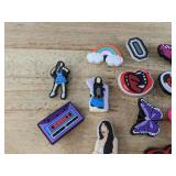 16 Brand New Olivia Rodrigo Music Character Croc Charms with Case